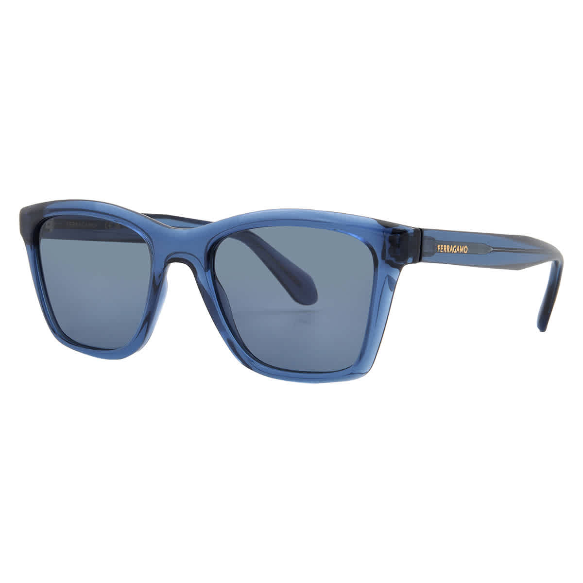 Gafas de sol de mujer de montura cuadrada color azul