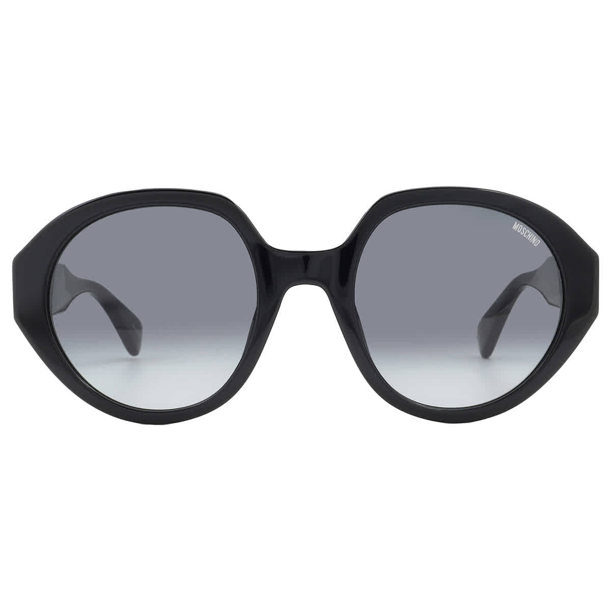 Gafas de sol de mujer de montura redonda color gris