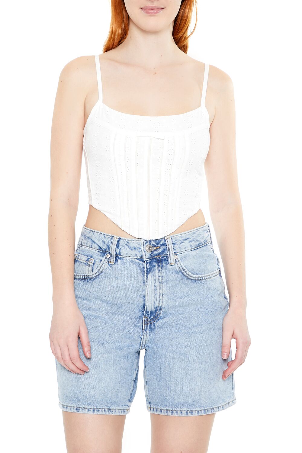 Camiseta sin mangas con estampado floral