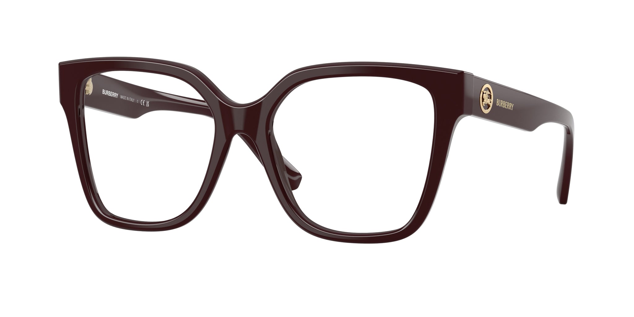Montura para gafas de mujer 53 mm color vinotinto