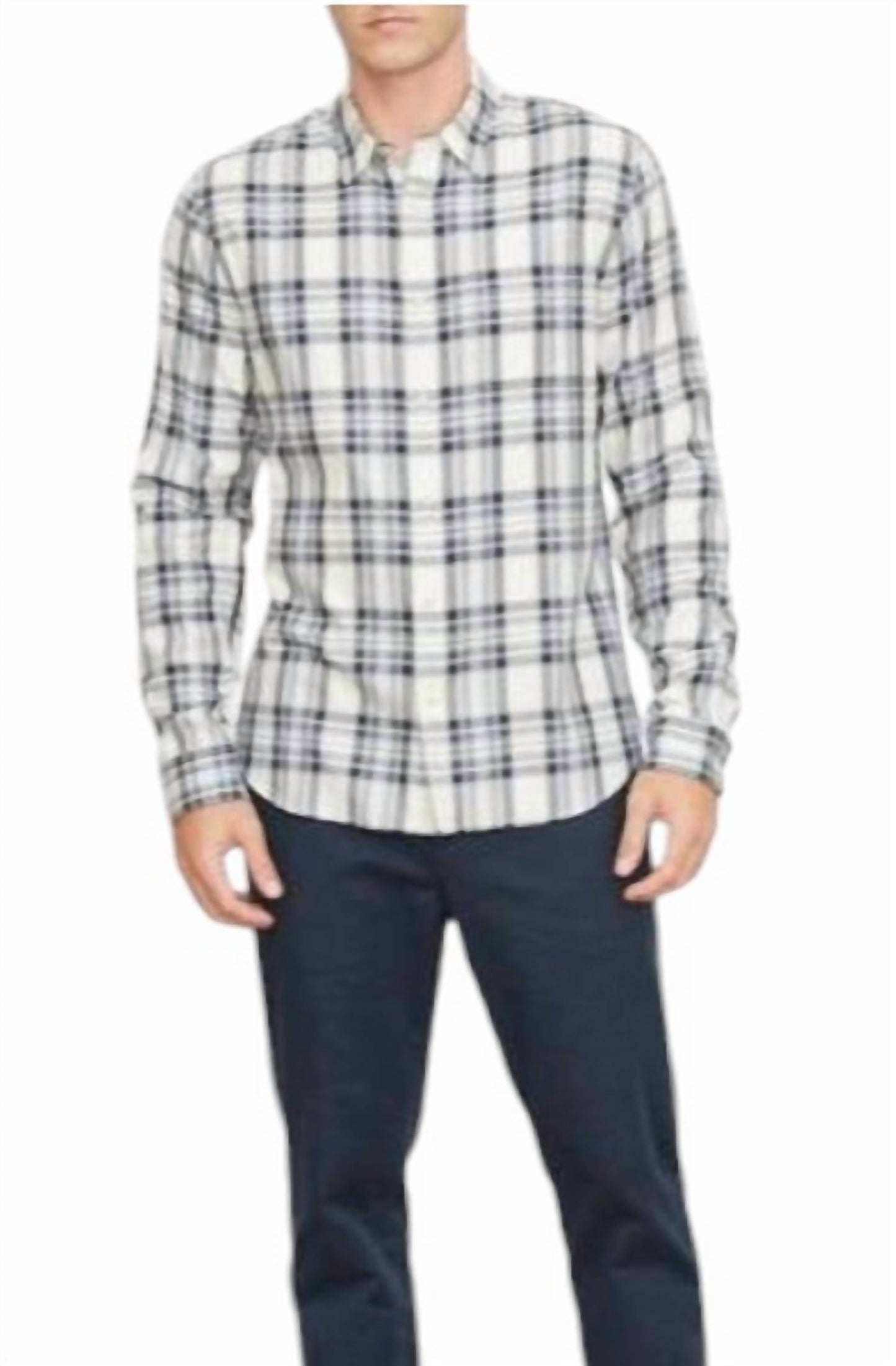 Camisa de hombre a cuadros