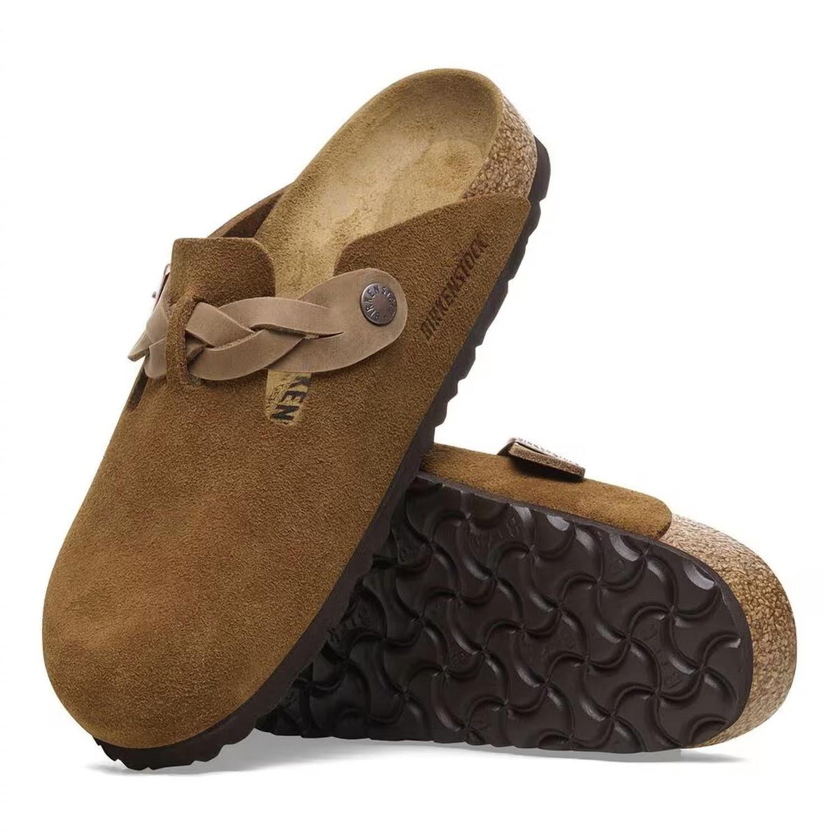 Zuecos de mujer de cuero