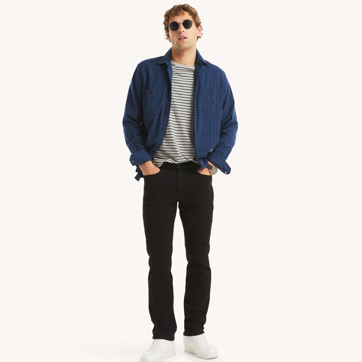 Pantalón de hombre de mezclilla