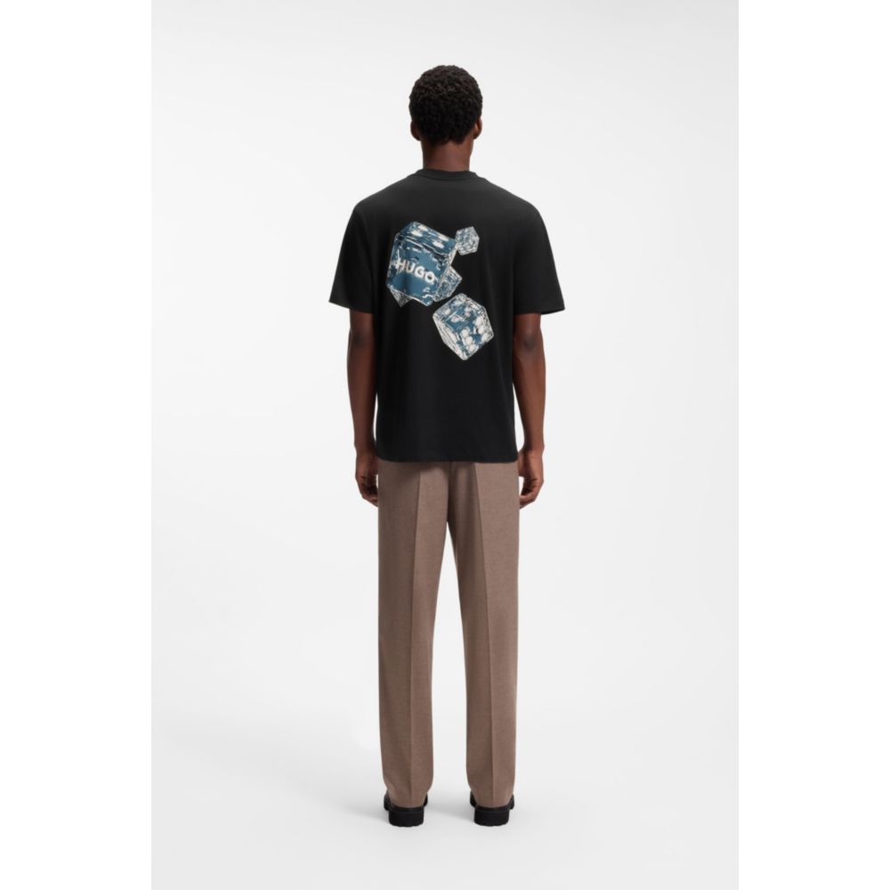 Camiseta de algodón con estampado