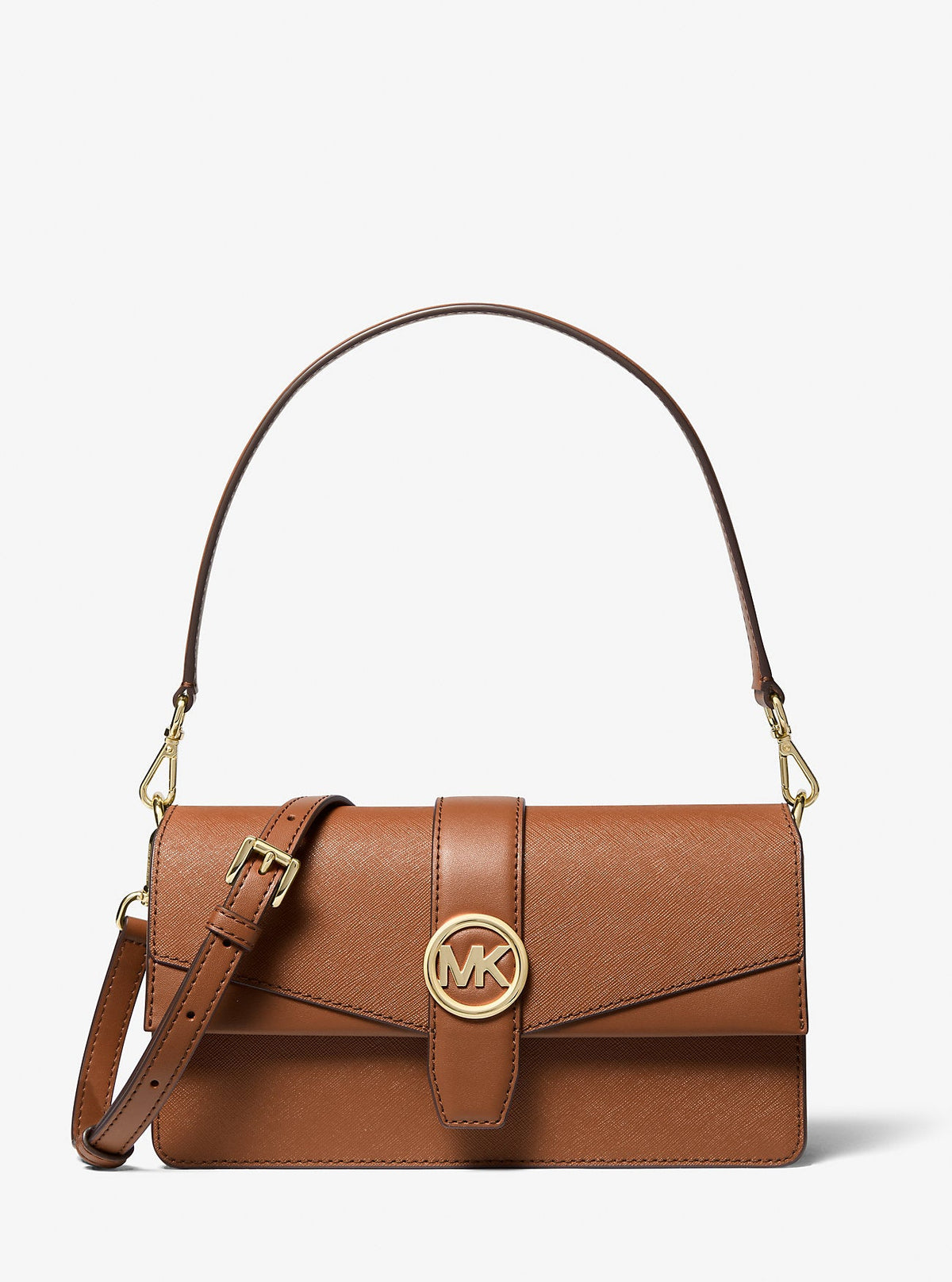 Bolso de hombro de cuero