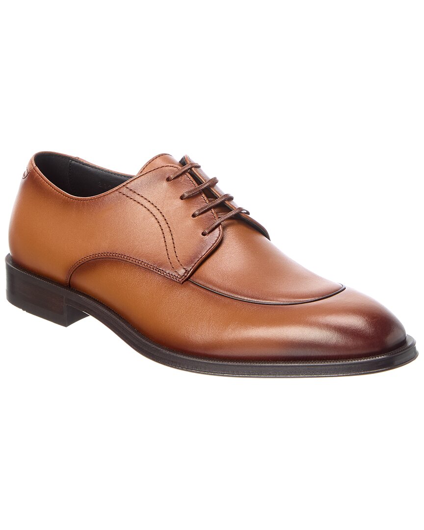 Zapatos de cordones de cuero