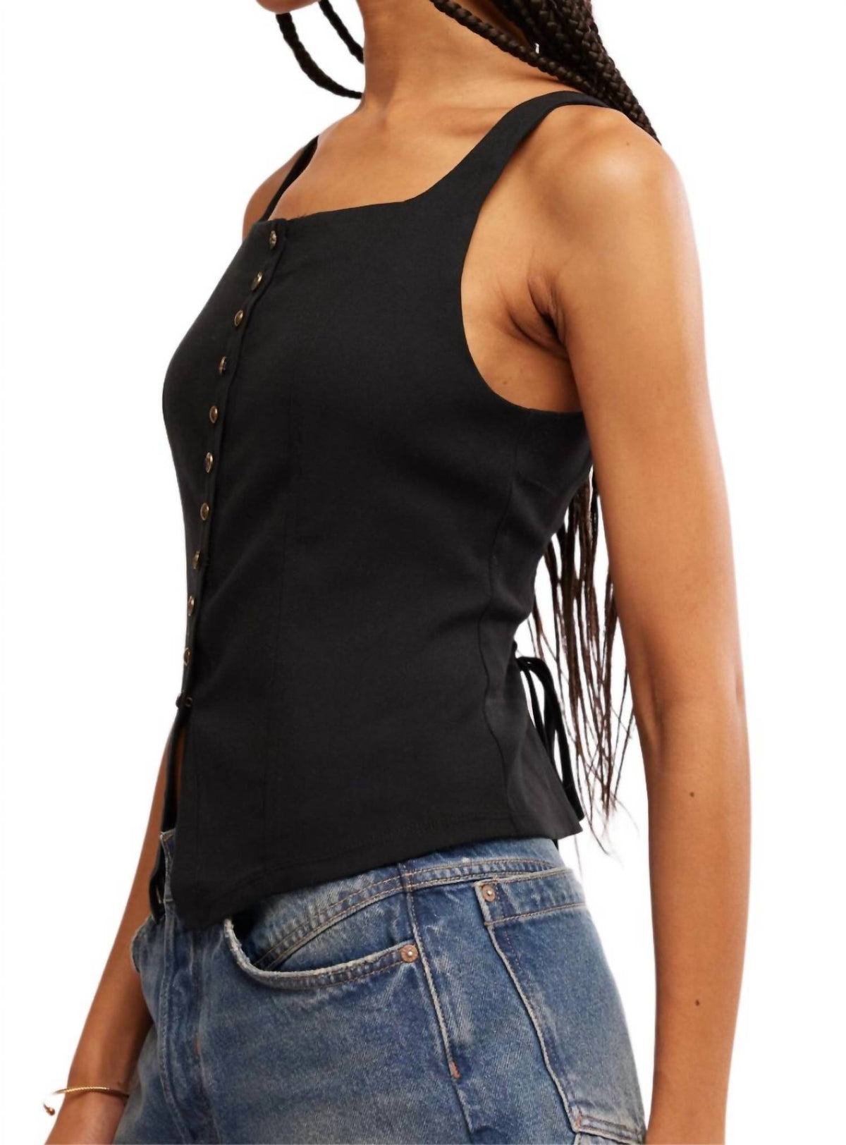 Chaleco color negro