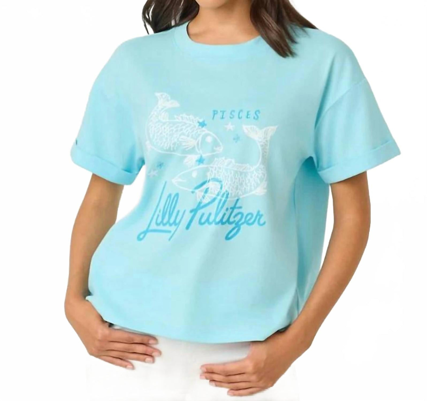 Top color azul
