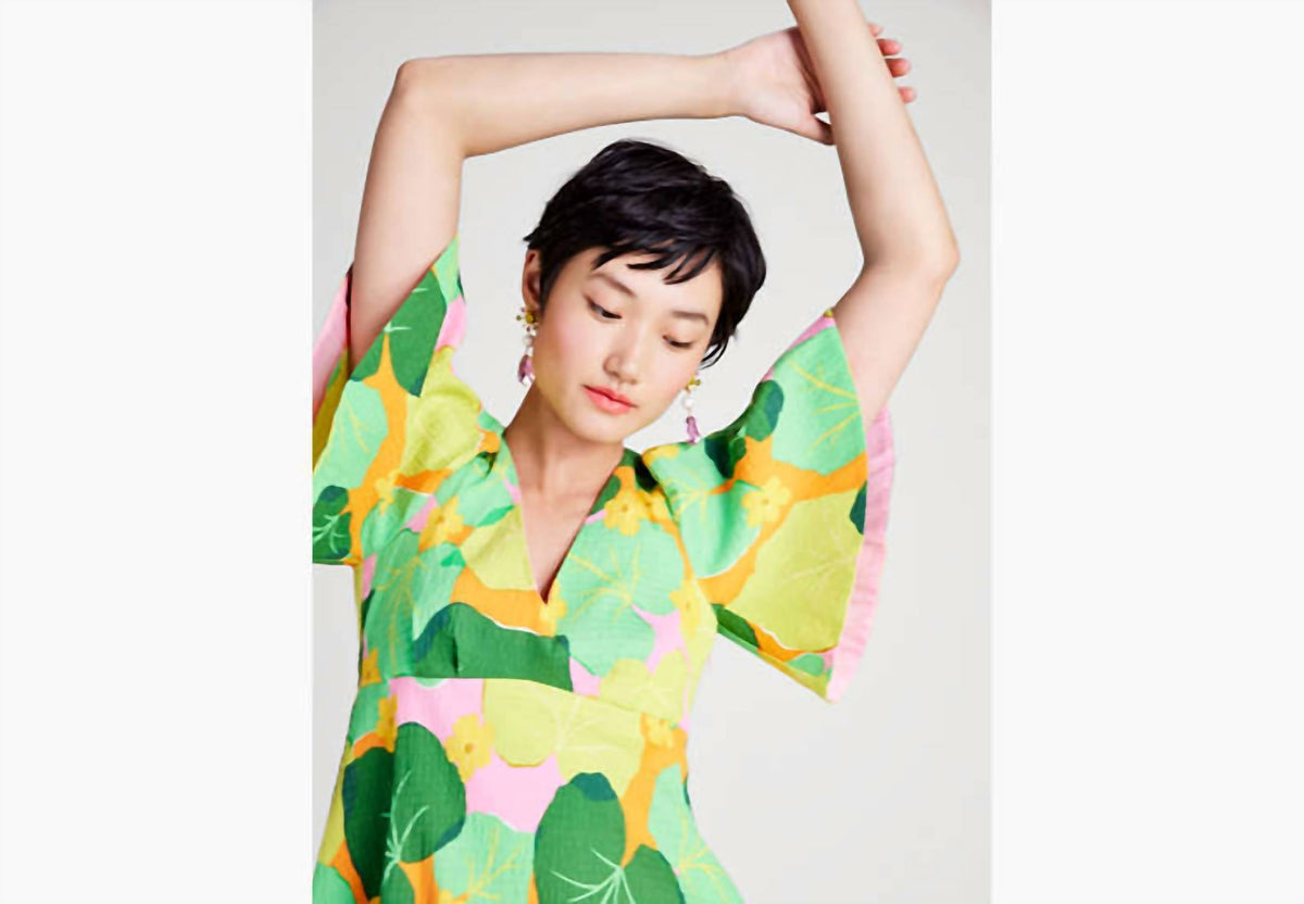 Vestido con estampado floral