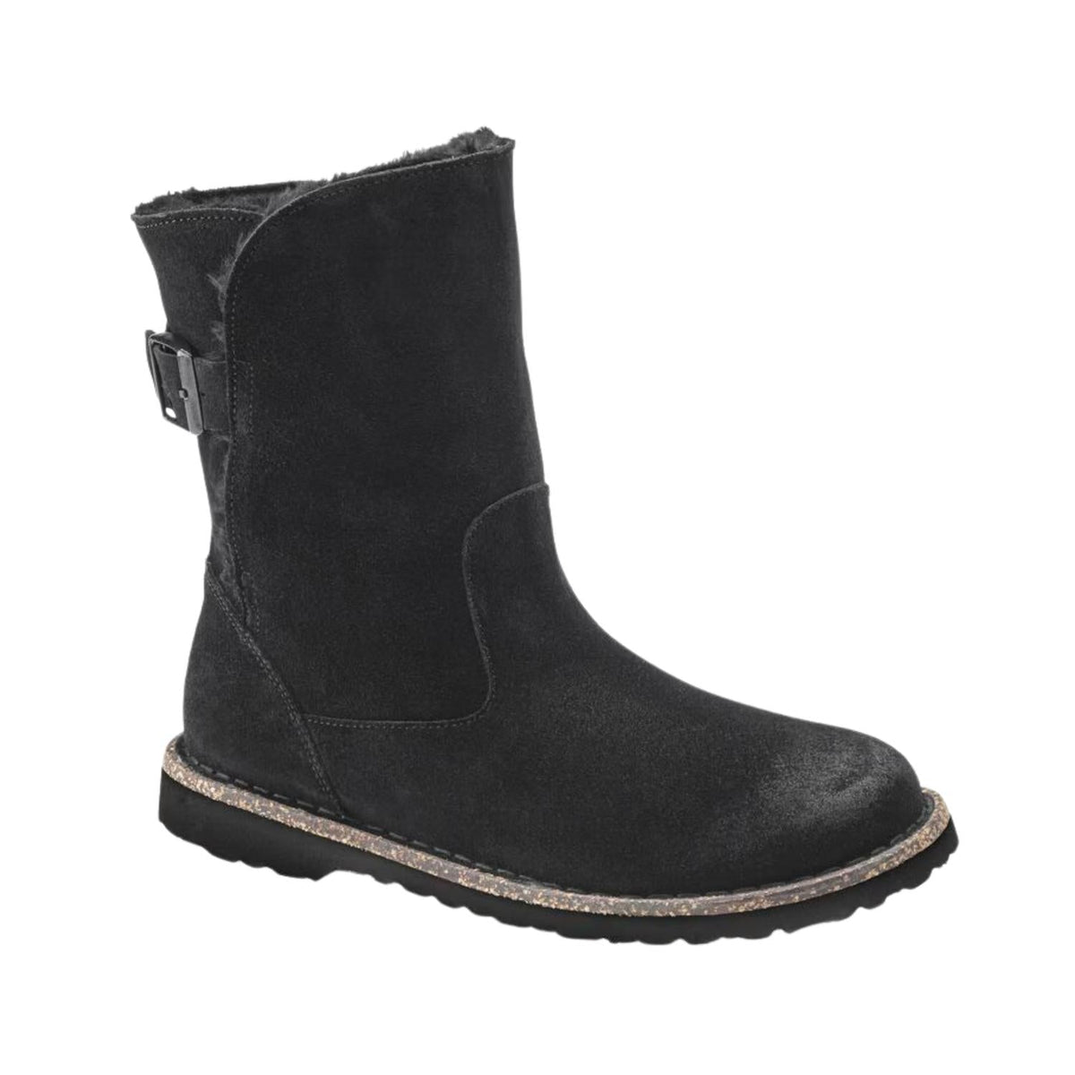 Botas de mujer de cuero color negro