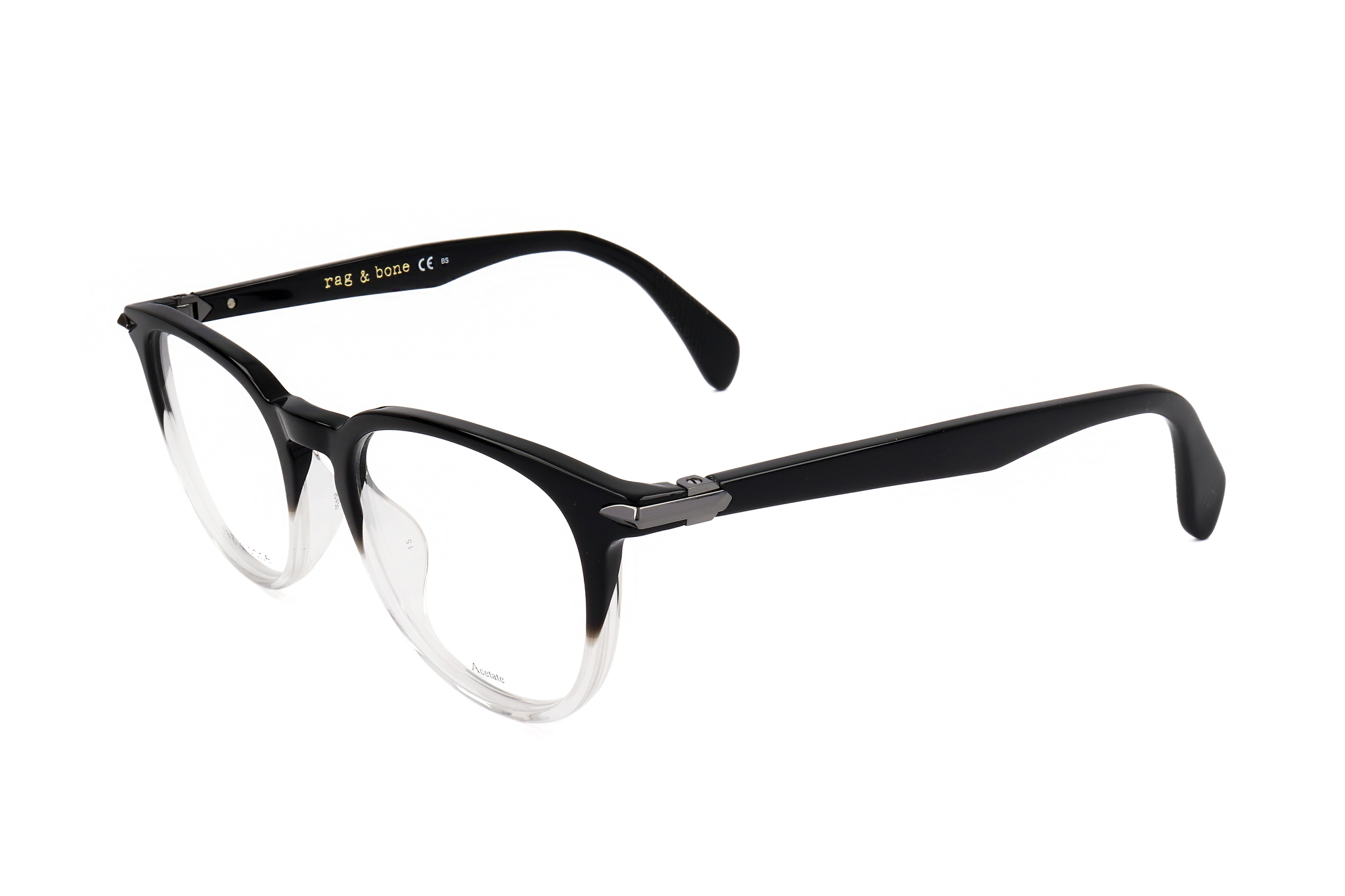 Montura para gafas de hombre 50 mm color negro