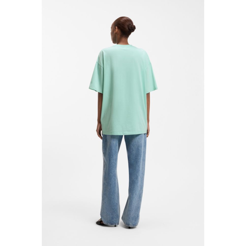 Camiseta de algodón con estampado