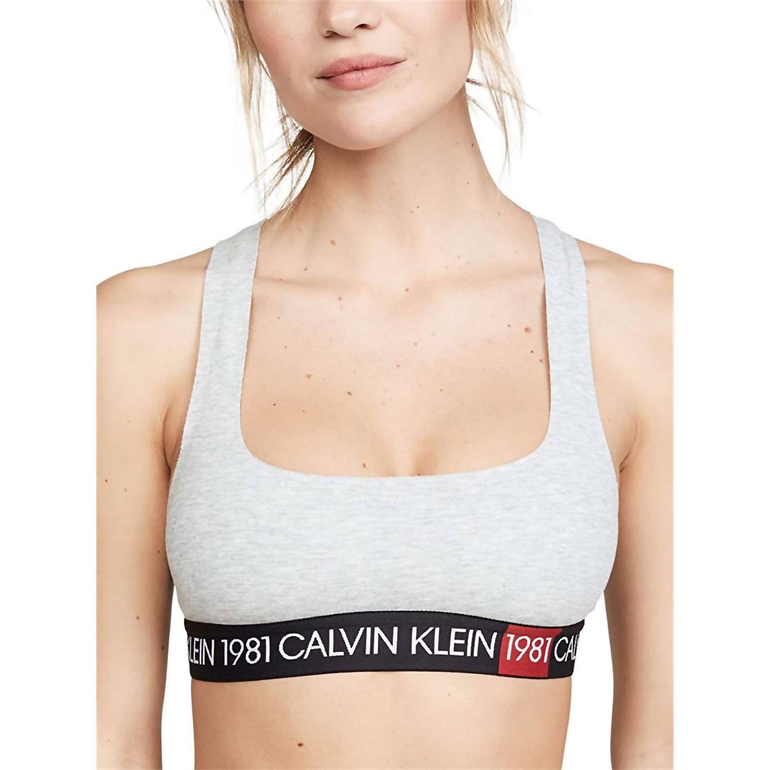 Bralette de mujer color gris
