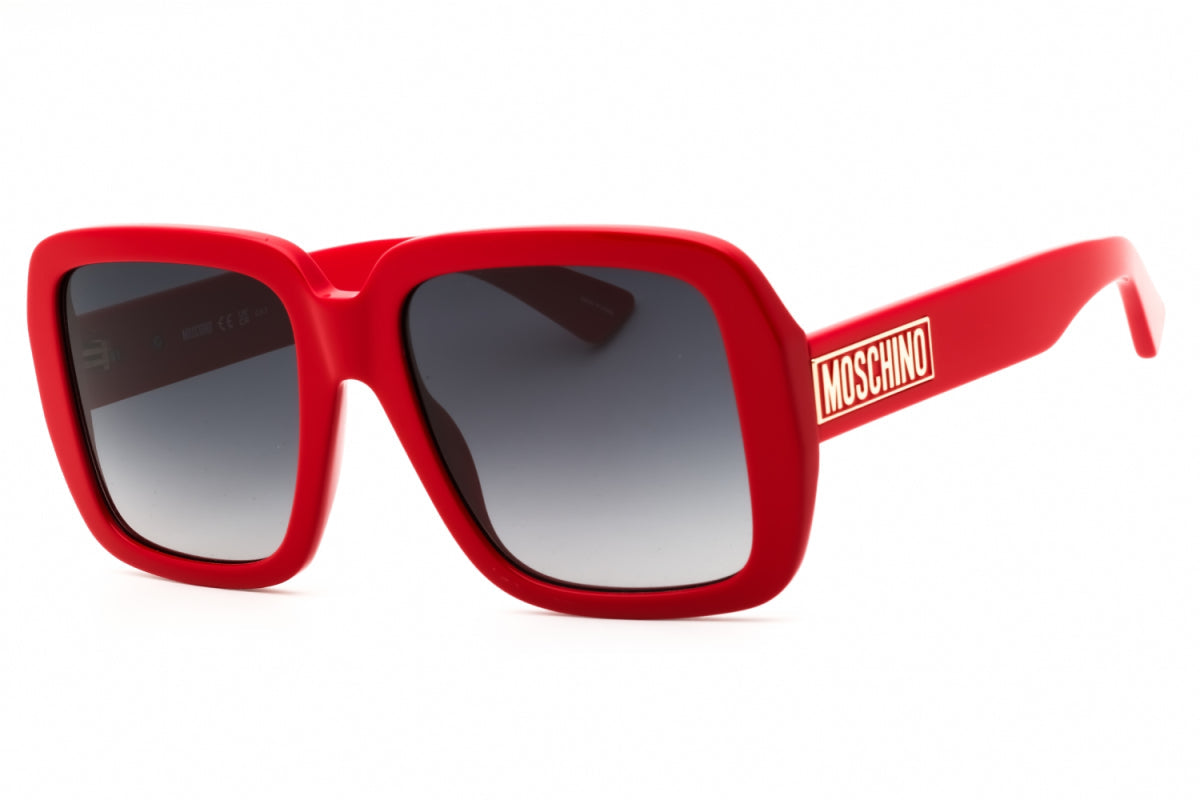 Gafas color gris oscuro y rojo