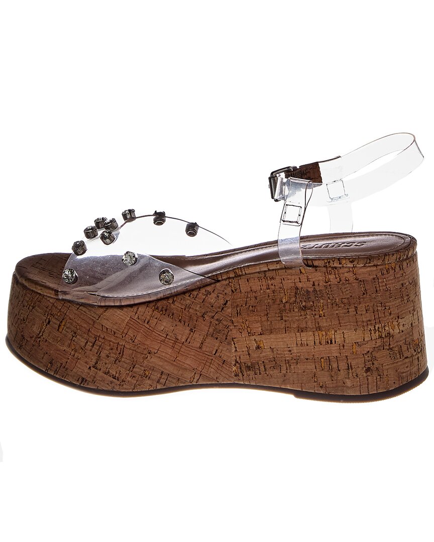 SCHUTZ Yara Sandalia Plataforma Flatform