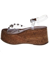 SCHUTZ Yara Sandalia Plataforma Flatform