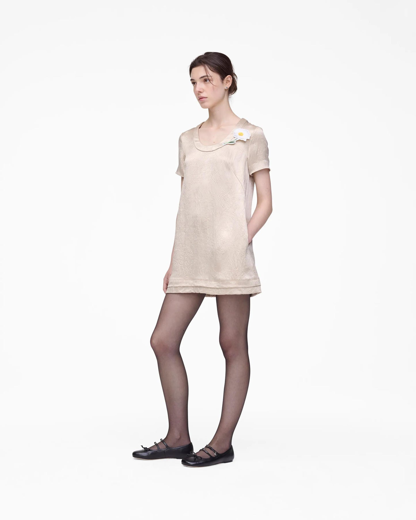 Vestido de satén