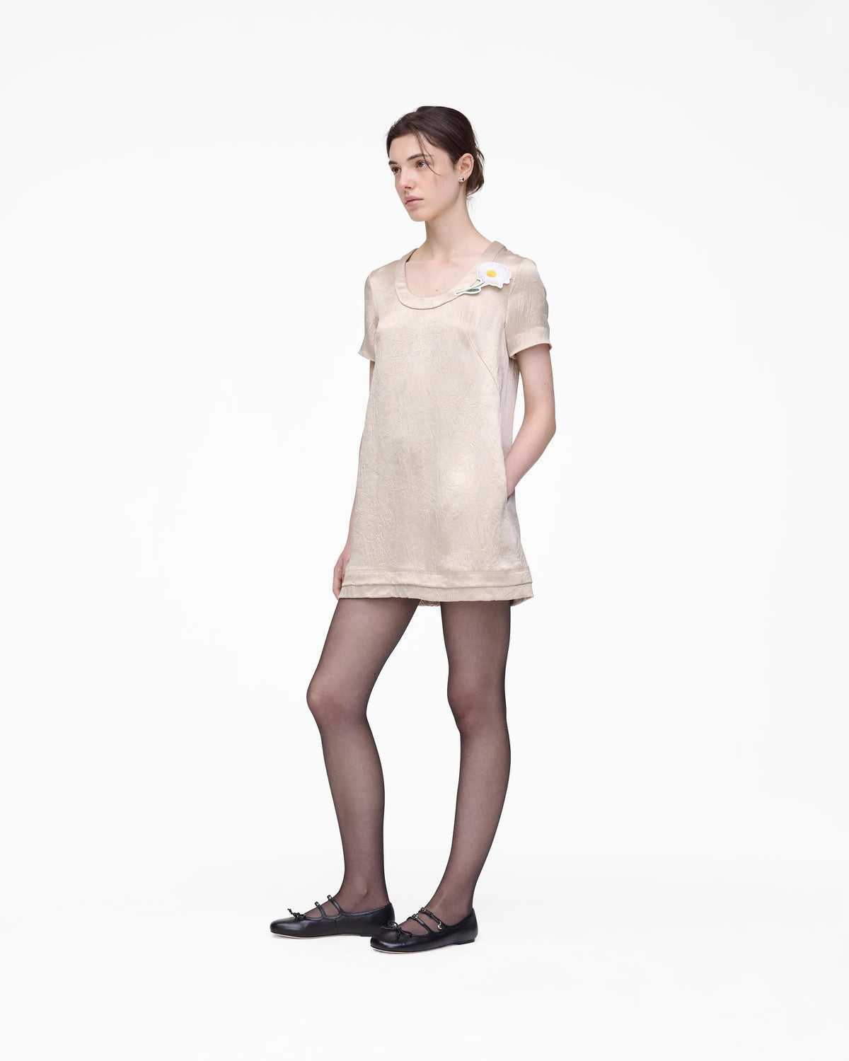 Vestido de satén