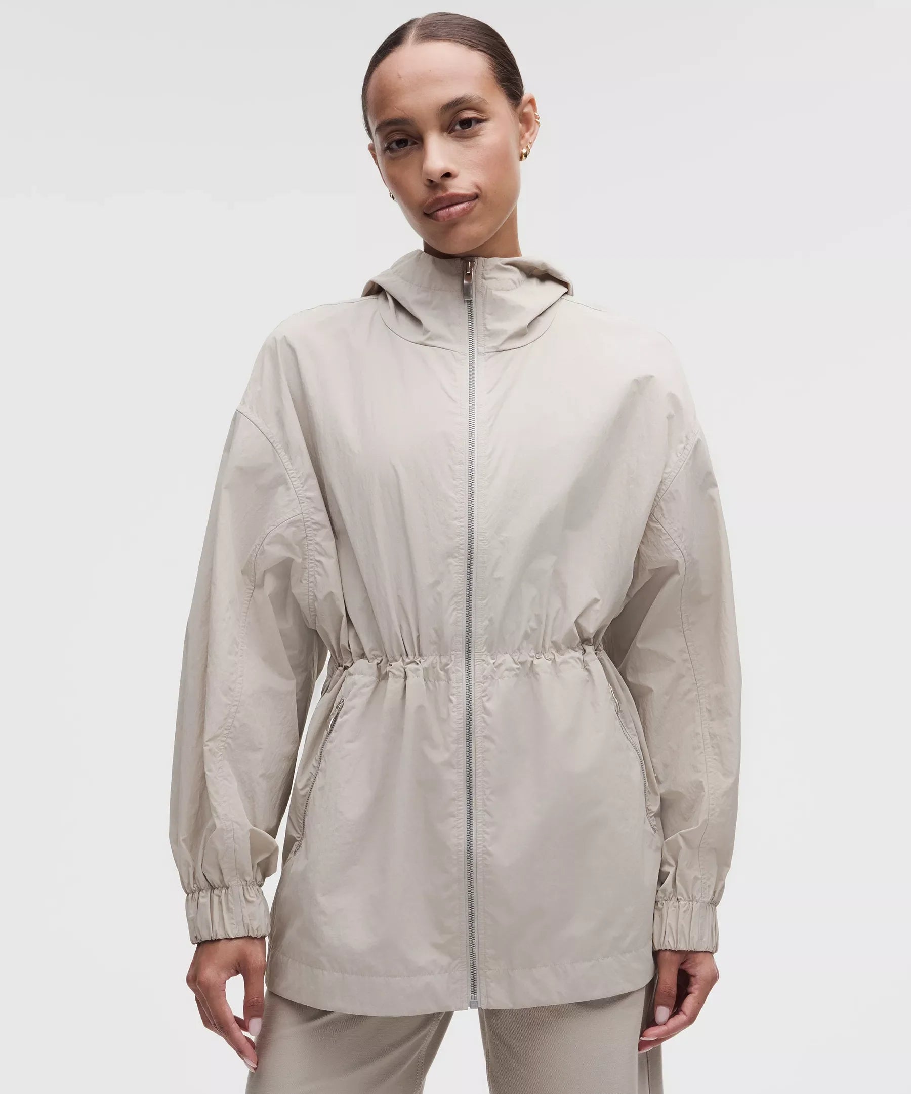 Chaqueta de corte amplio