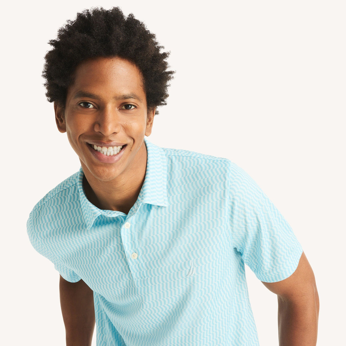 Polo de hombre con estampado