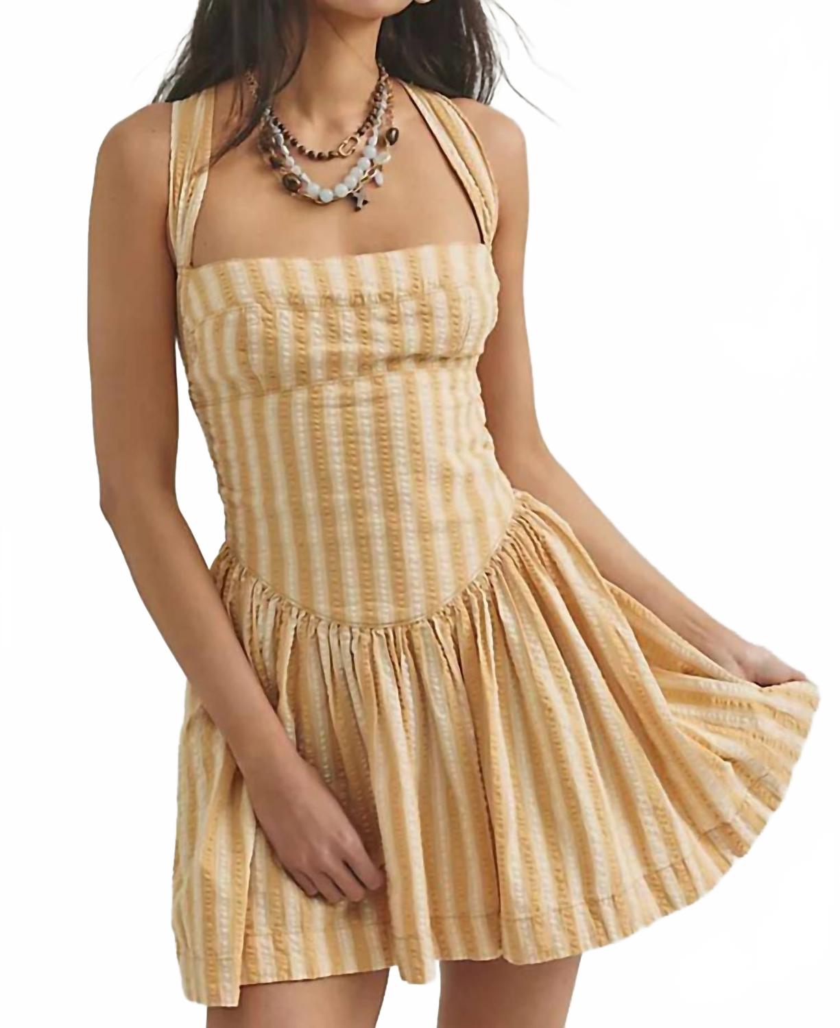 Vestido corto a cuadros