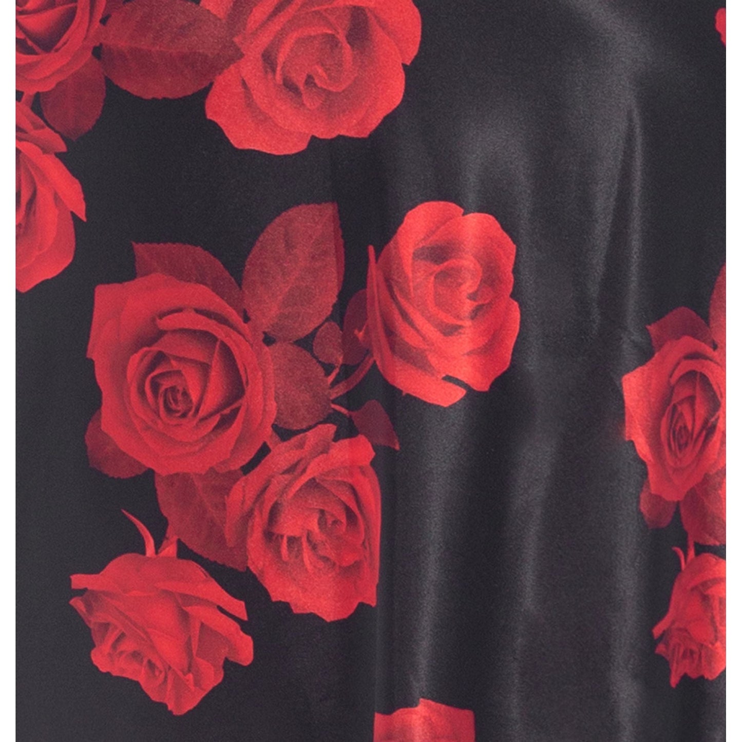 Vestido de mujer de satén midi
