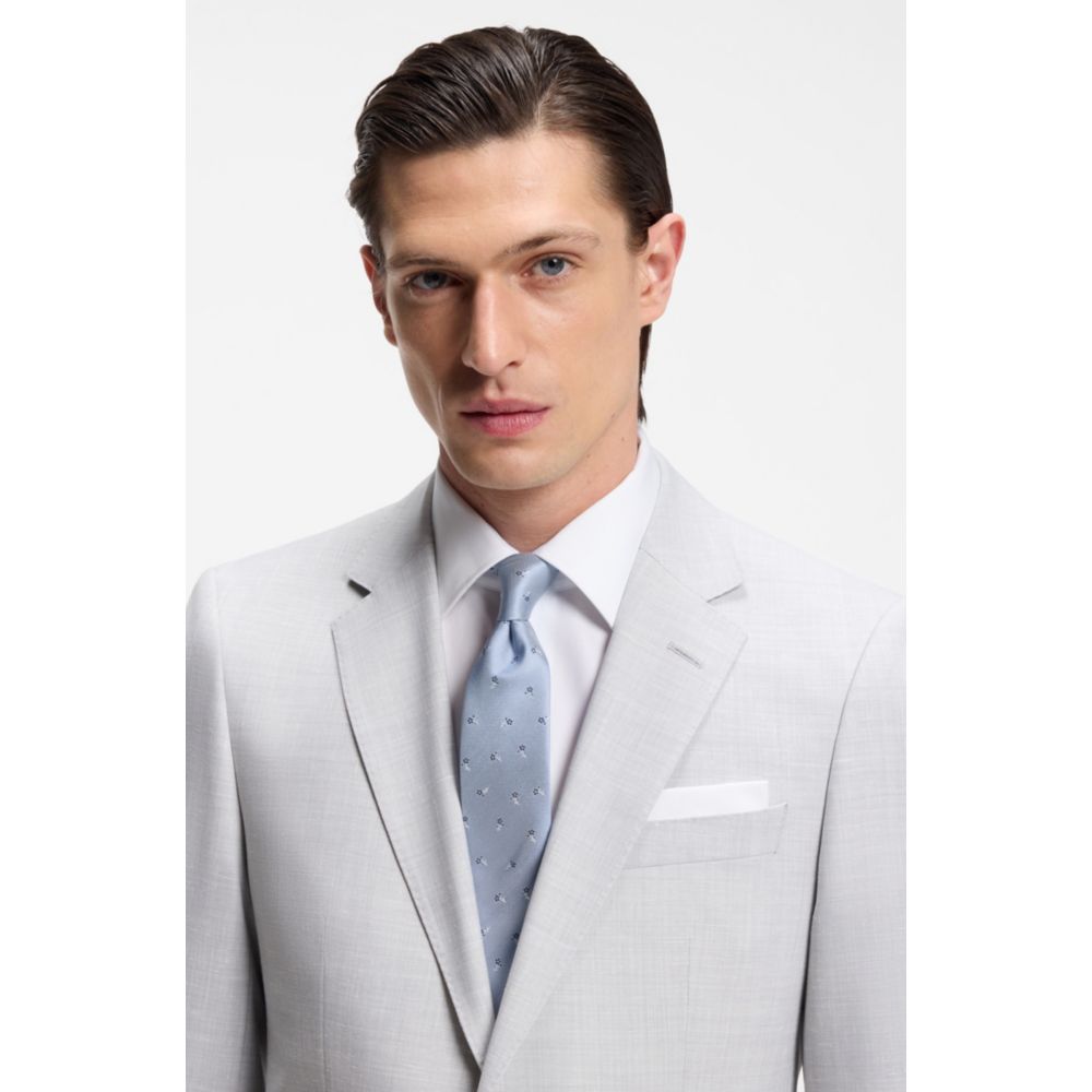Corbata de mezcla de seda