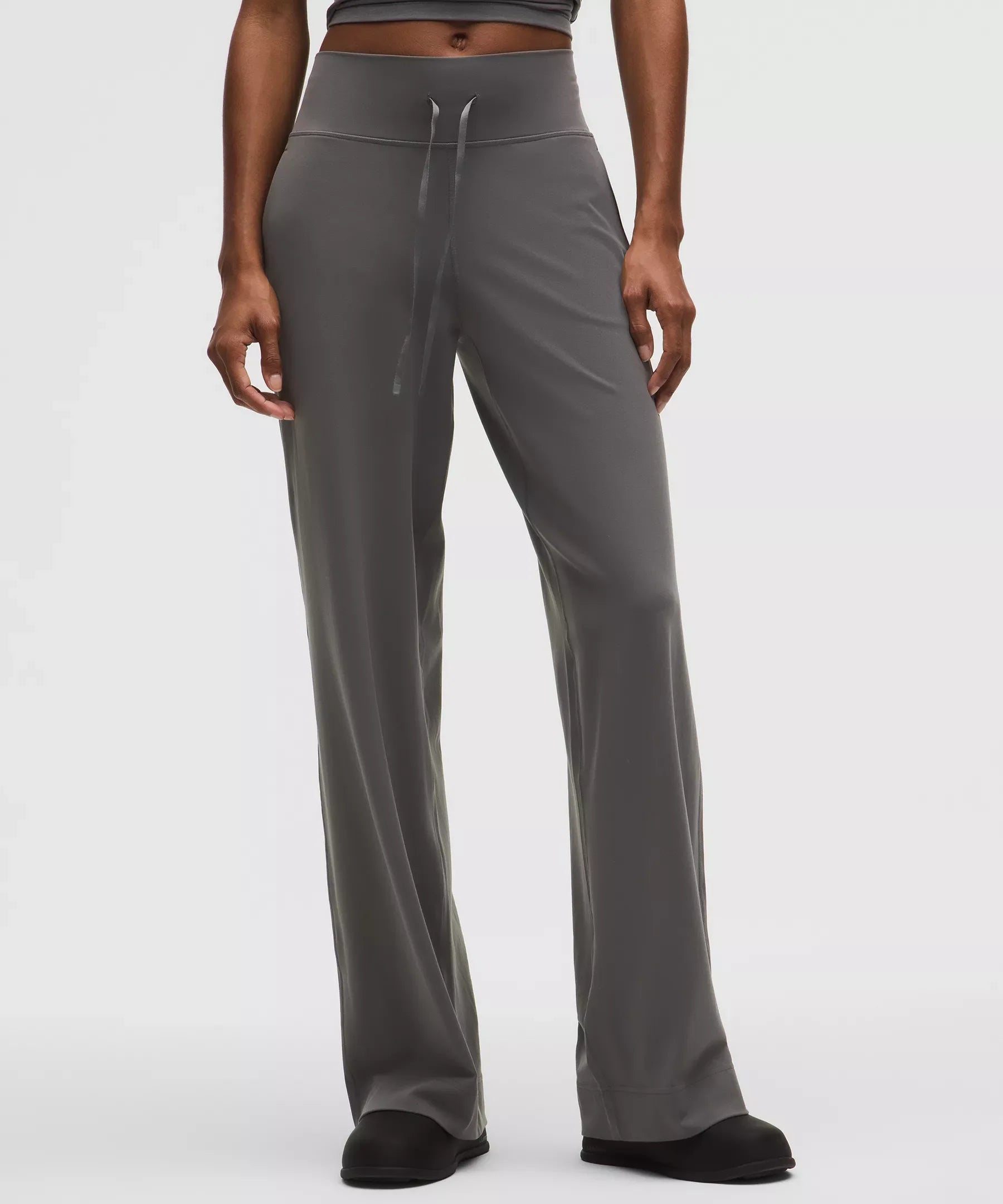 Pantalón de pierna ancha de tiro alto