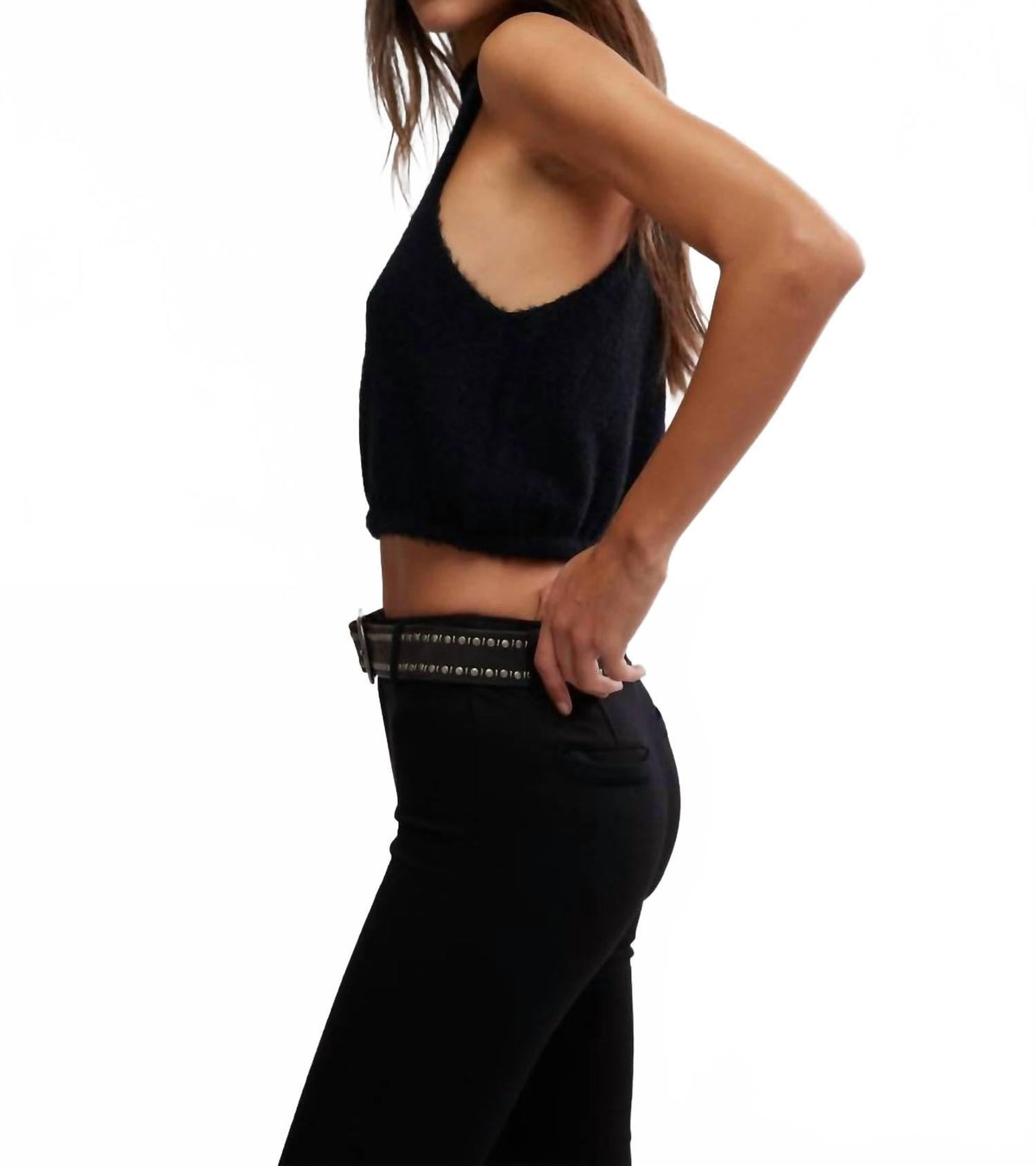 Top color negro