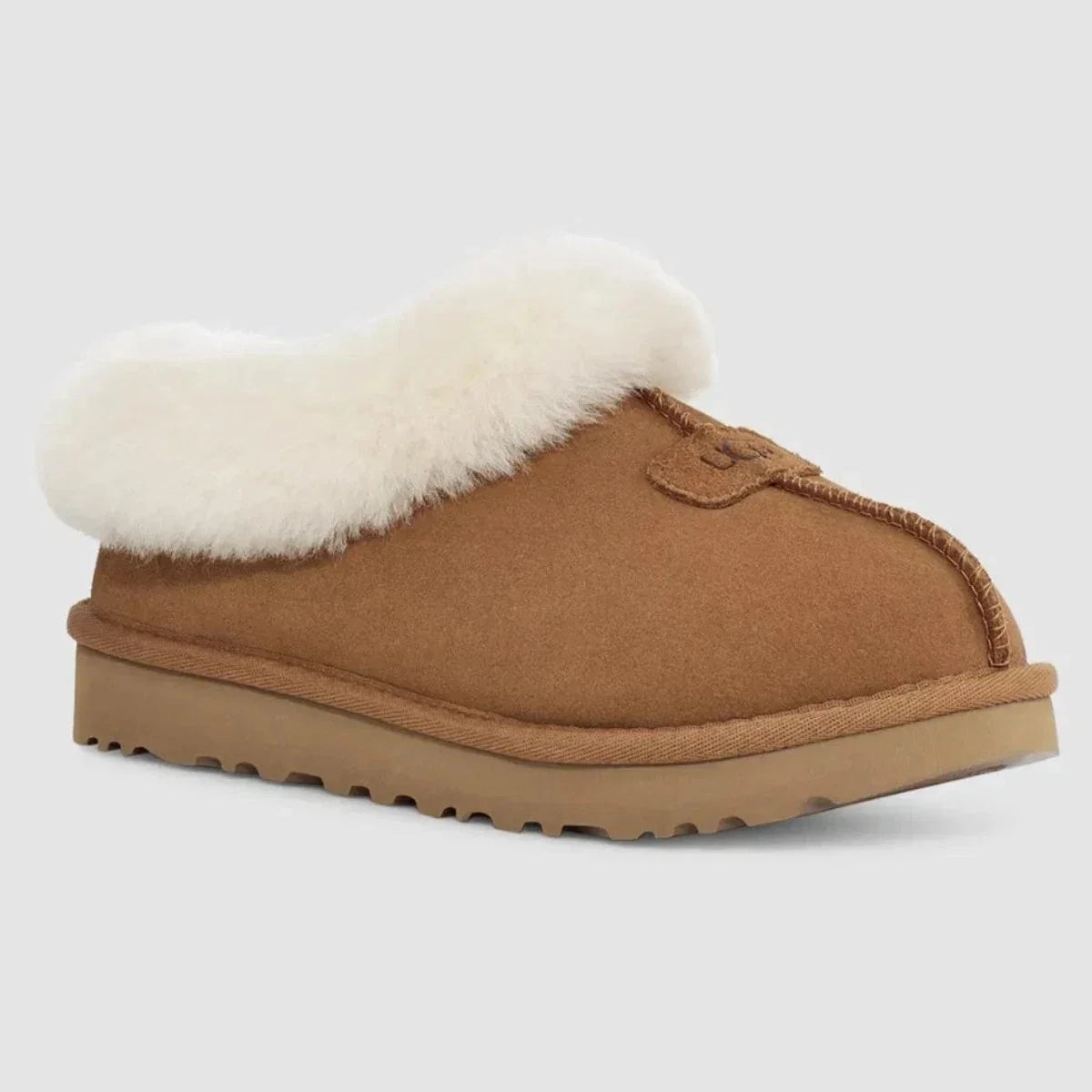 Pantuflas de gamuza