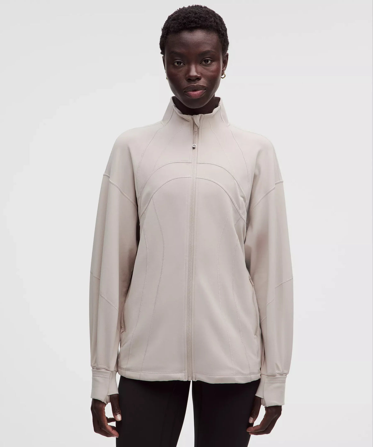 Chaqueta de corte amplio