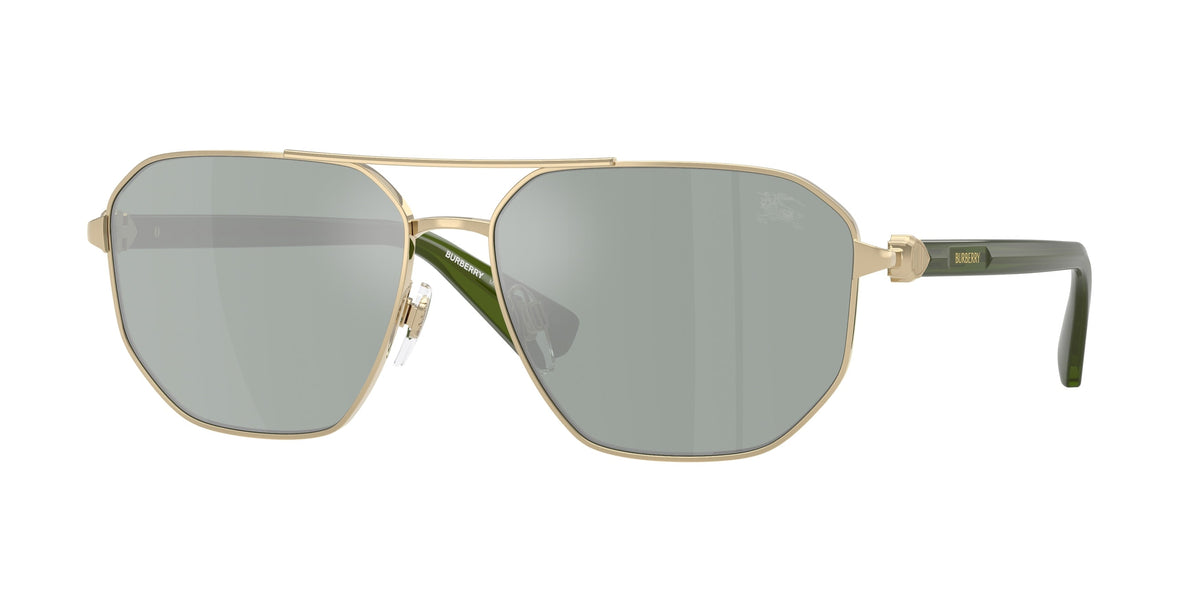 Gafas de sol de hombre 60 mm color dorado