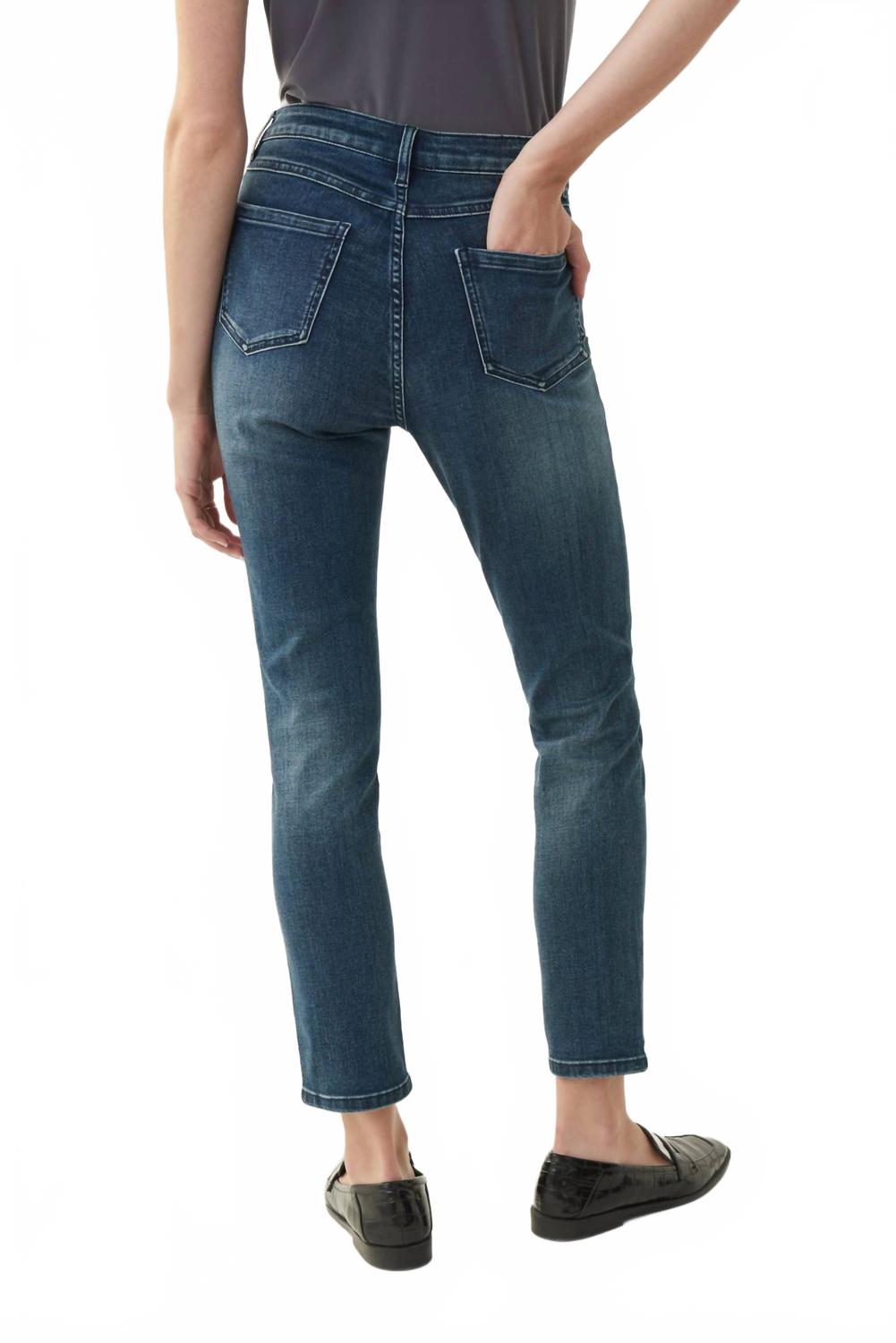 Jean color azul