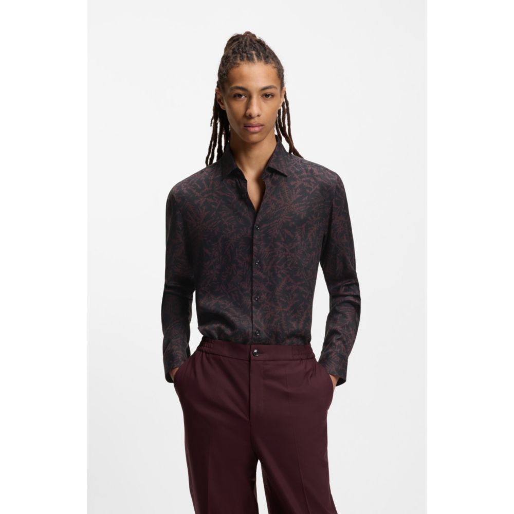Camisa de corte ajustado