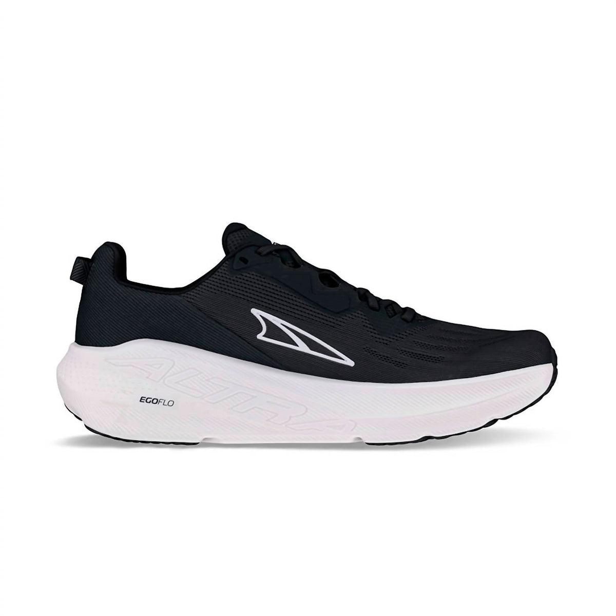 Tenis para correr de hombre color negro y blanco