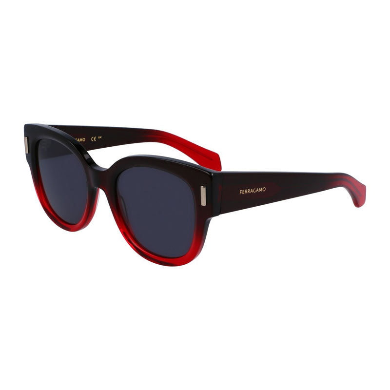 Gafas color gris y rojo