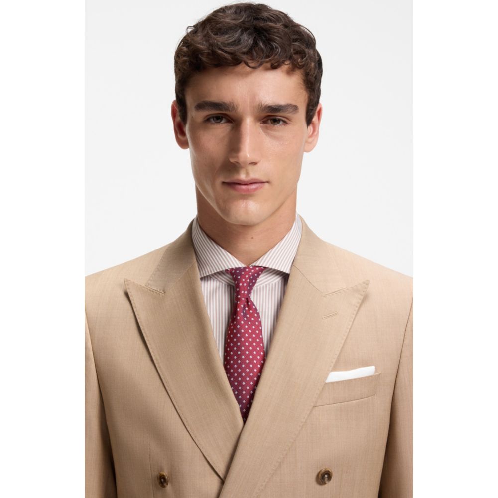 Corbata de mezcla de seda