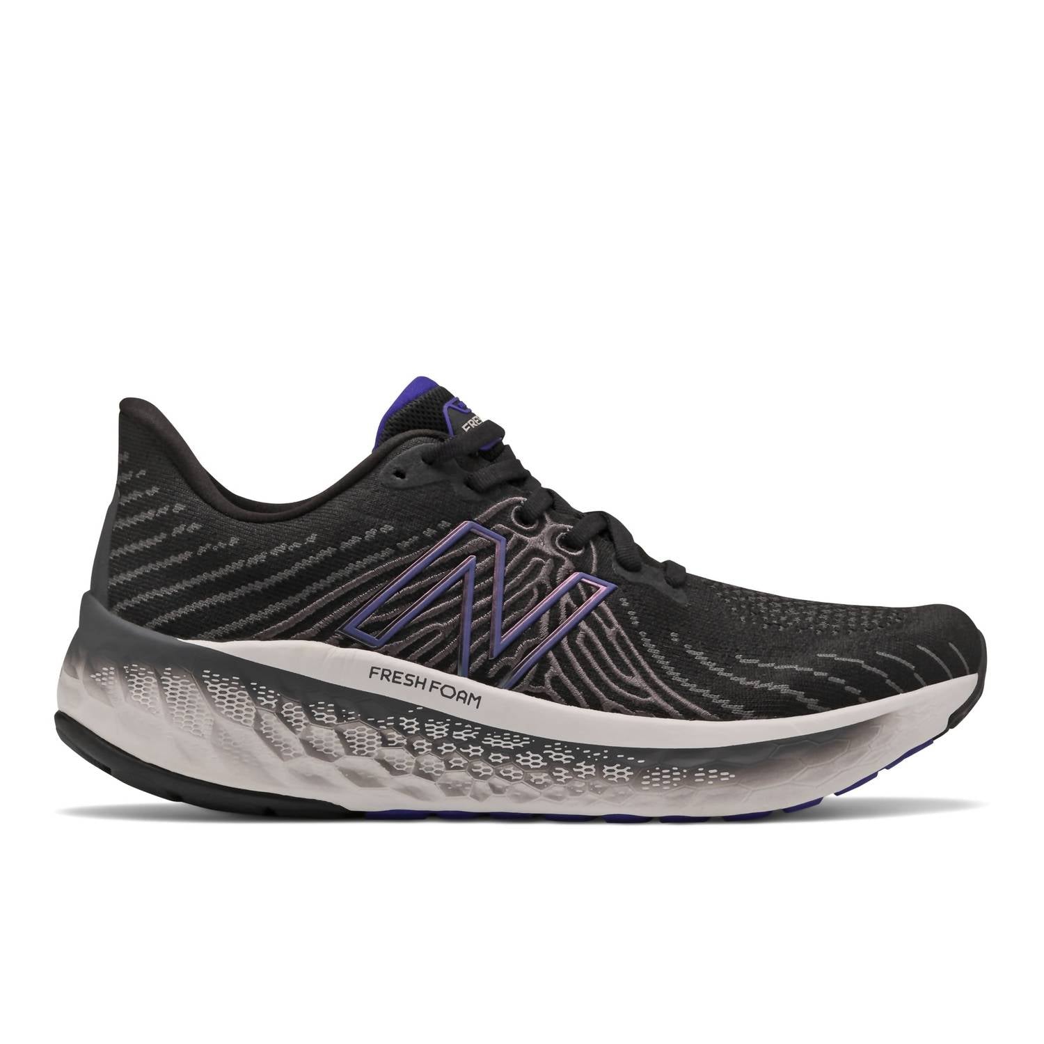 Tenis para correr de hombre color negro y violeta