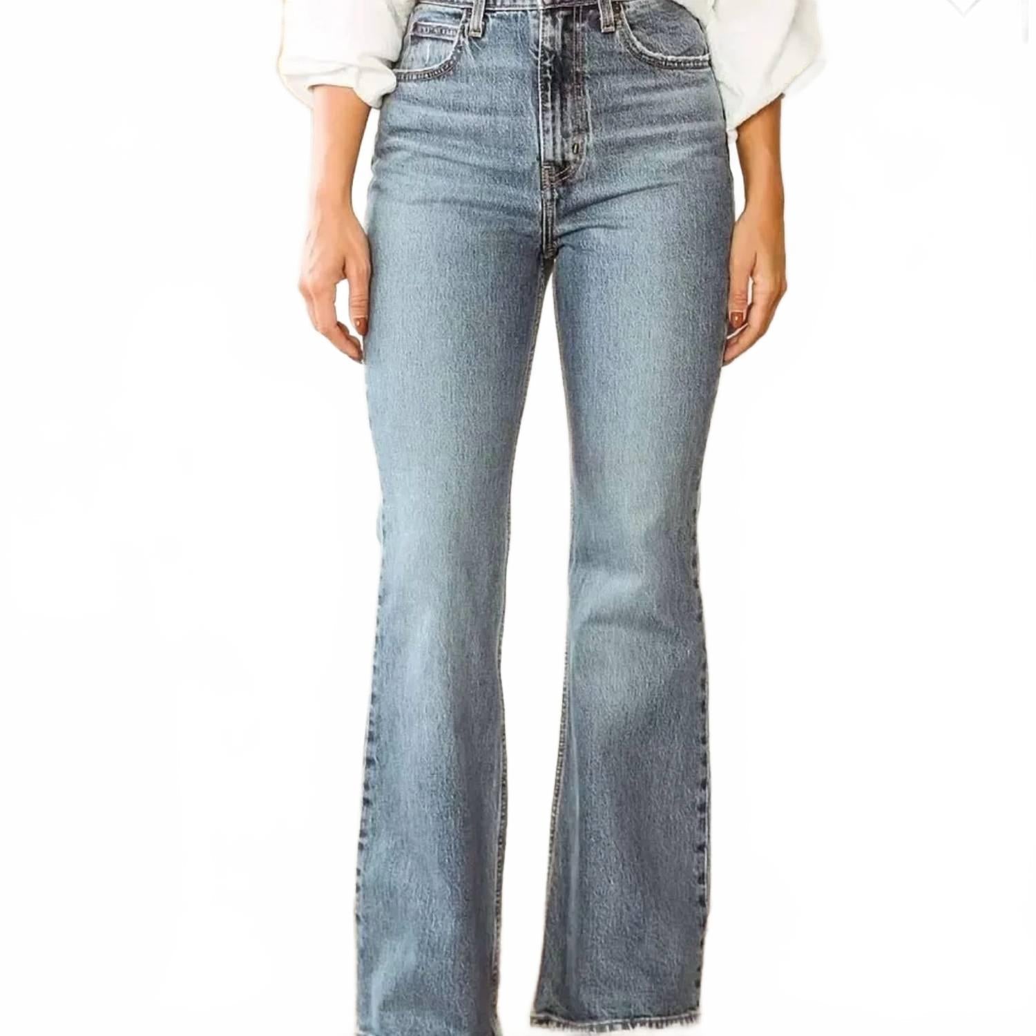 Jean color azul