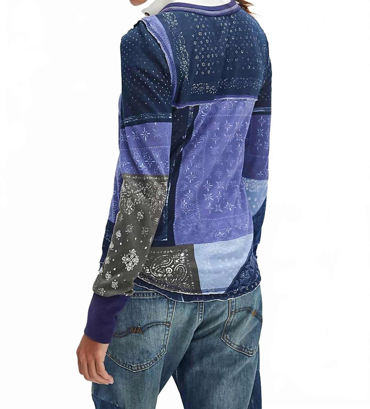 Top con estampado