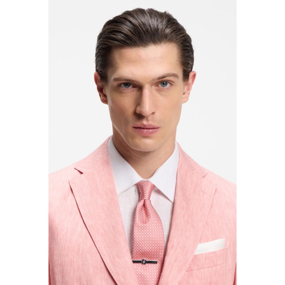 Corbata de mezcla de seda
