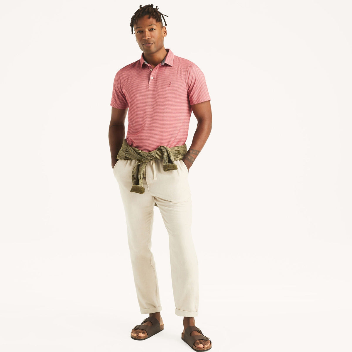 Polo de hombre a rayas