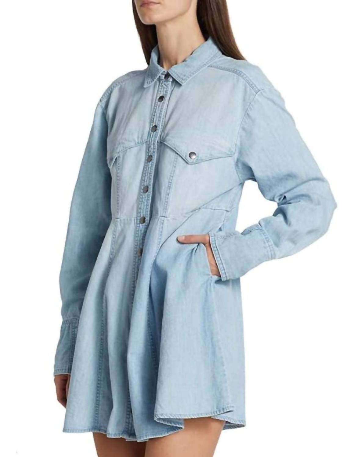 Vestido de mezclilla corto