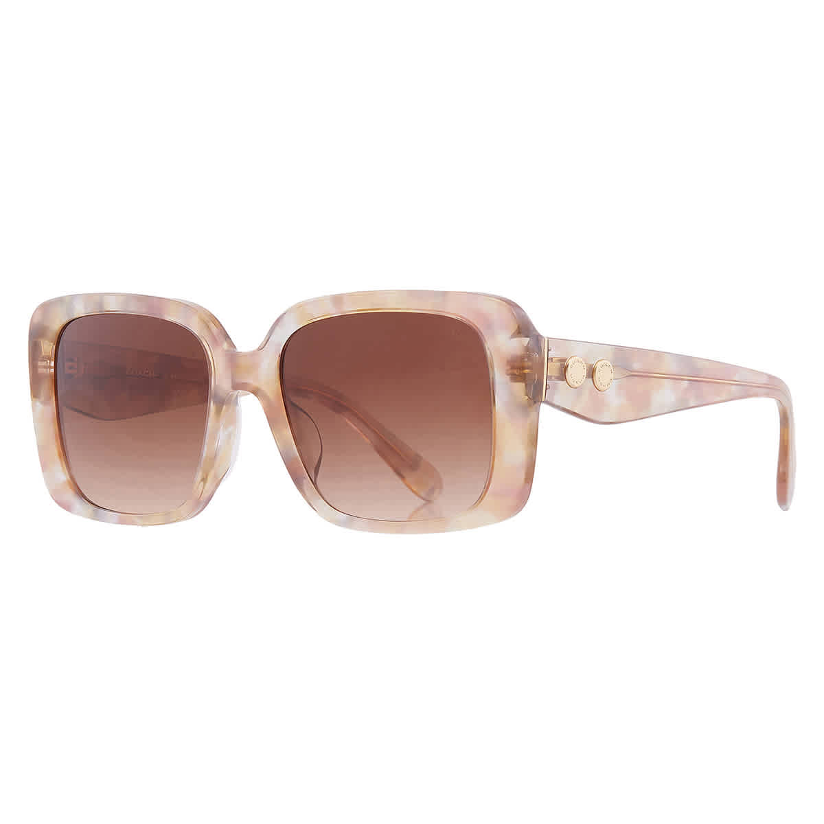 Gafas de sol de mujer de montura cuadrada color café