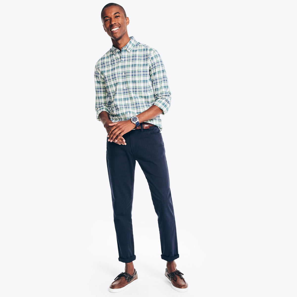 Pantalón de hombre de corte ajustado