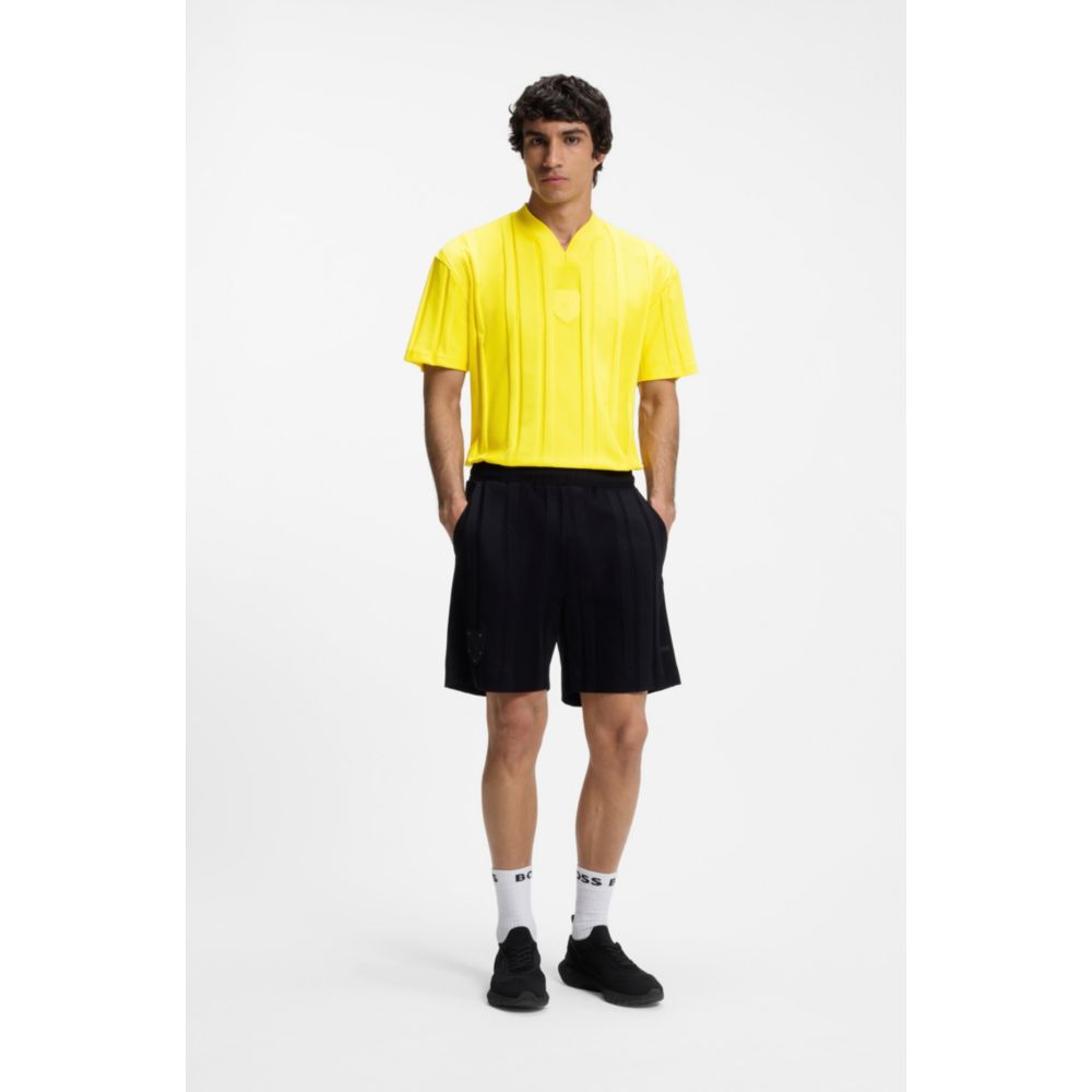 Camiseta de algodón a rayas