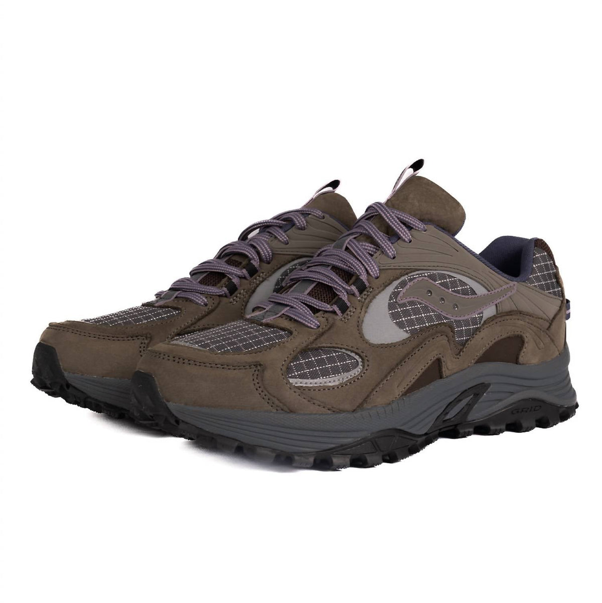 Tenis de hombre color gris oscuro