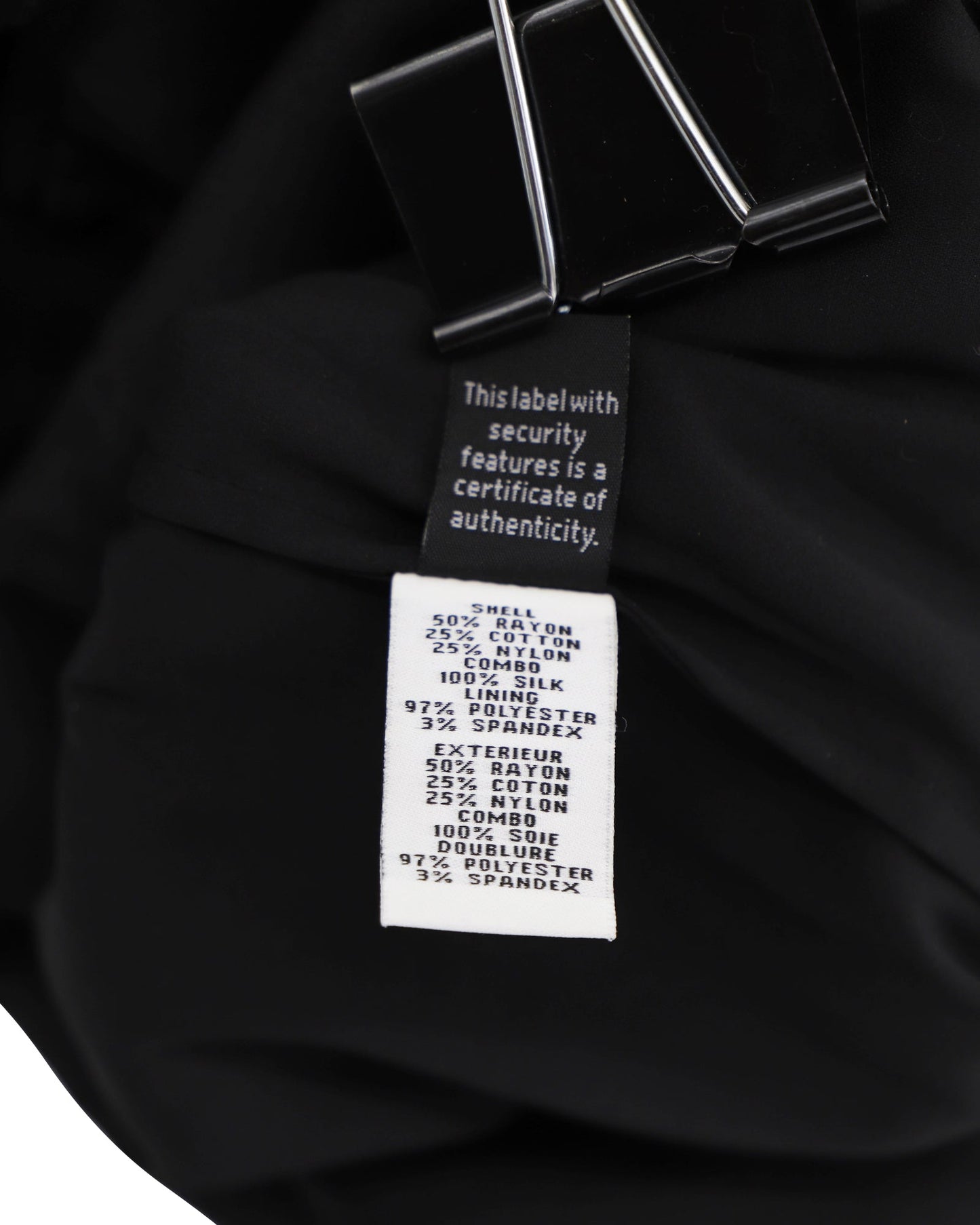 Vestido color negro