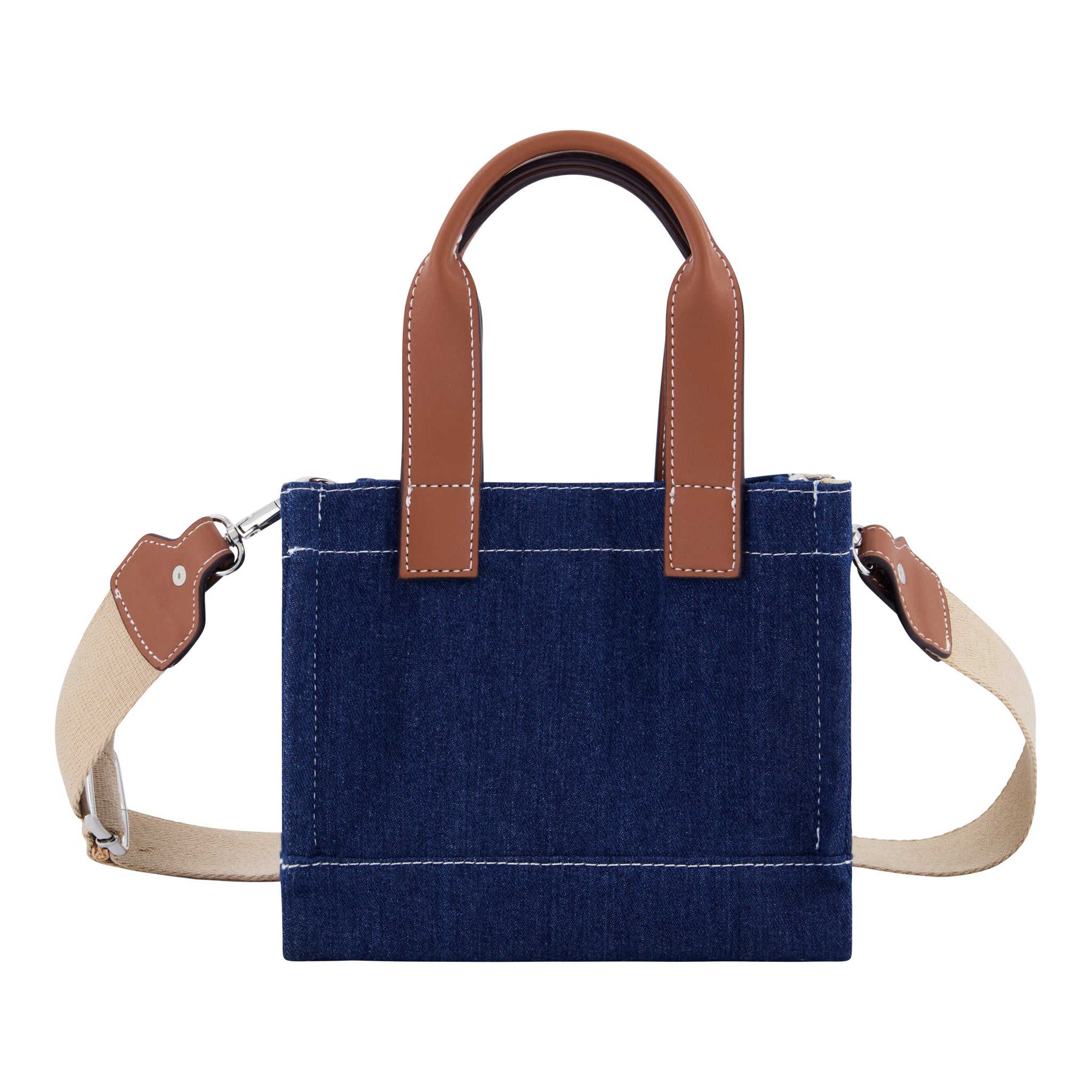 Bolso tote de mezclilla