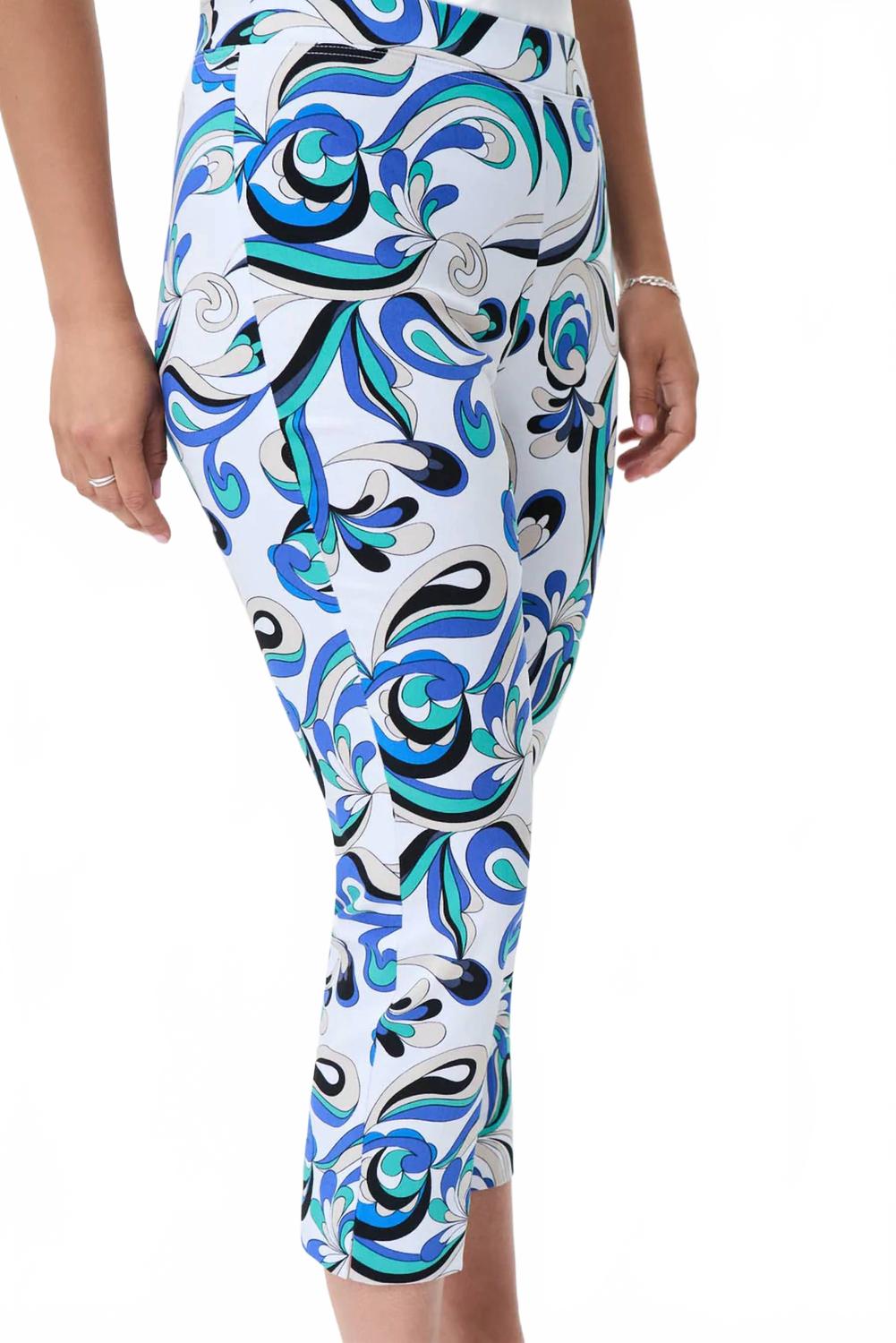 Pantalón de tiro medio con estampado